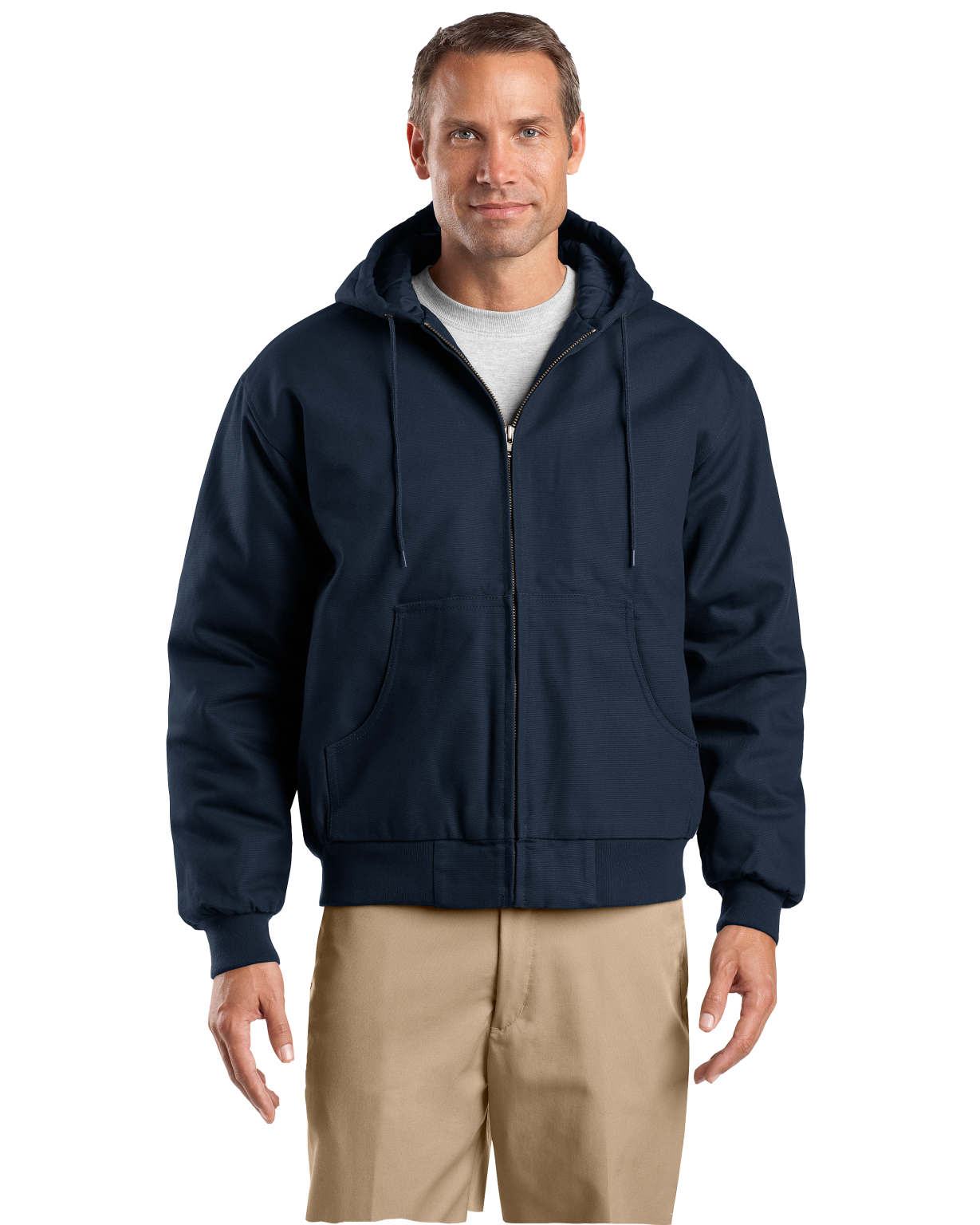 Hooded Work Jacket - J763H - MMPA