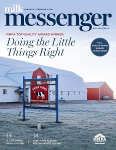 Cover of January/February Milk Messenger