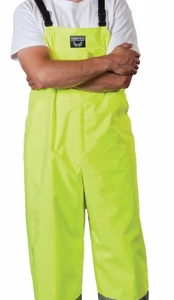 High Visibility Bibbed Overalls Waterproof