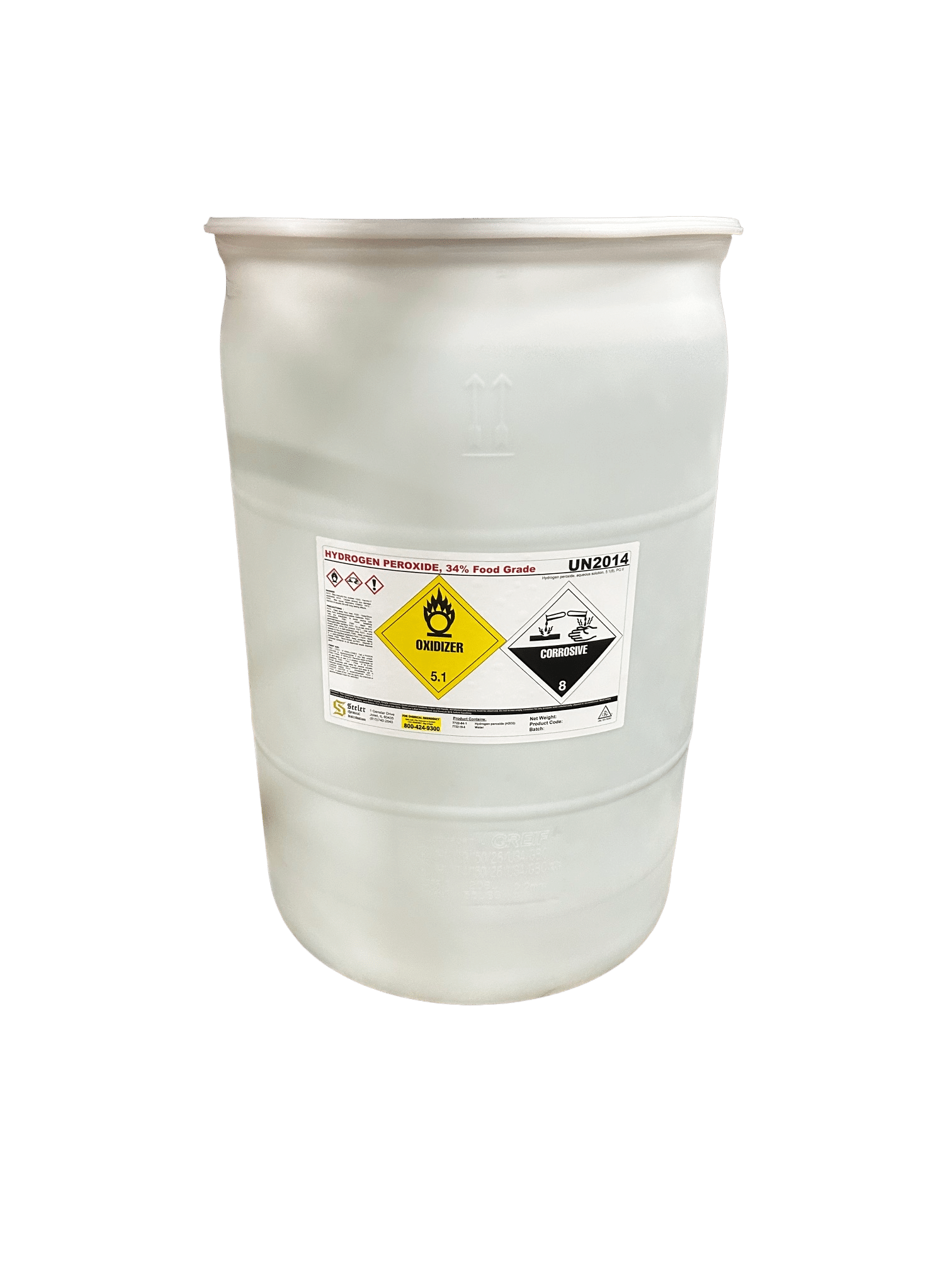 Proactive Solutions Hydrogen Peroxide 34% Drum